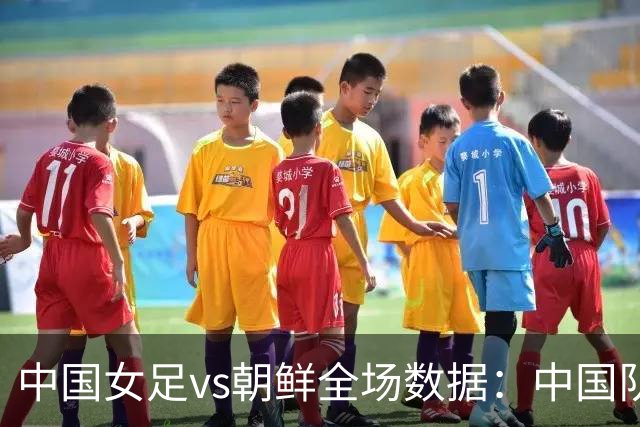 中国女足vs朝鲜全场数据：中国队全场仅1次射正，控球41%