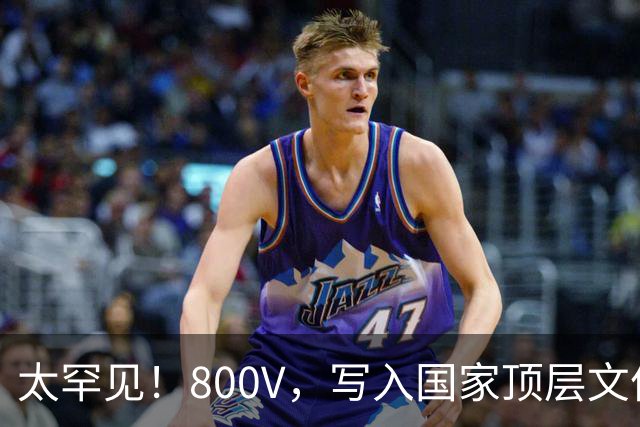 太罕见！800V，写入国家顶层文件！