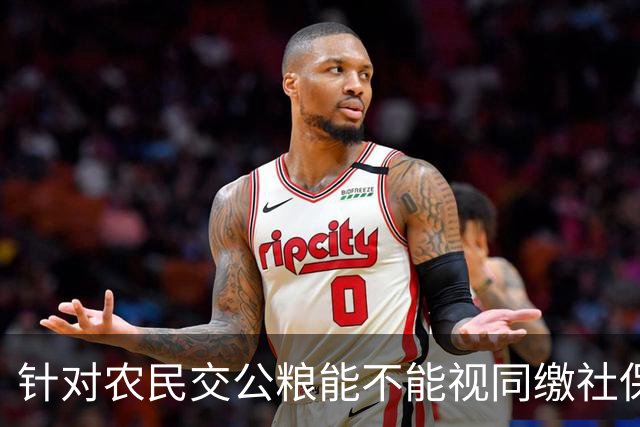针对农民交公粮能不能视同缴社保？